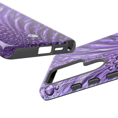 Violet Liquid Gel · Tough Phone Case for Samsung · Purple