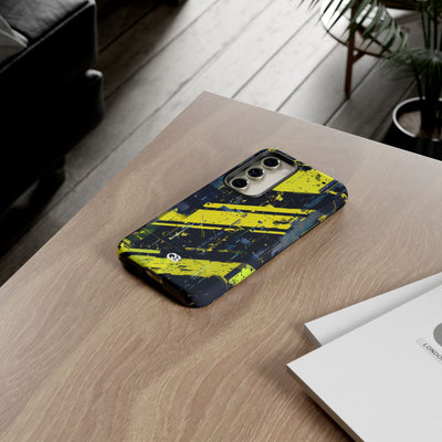 Acid Hazard · Tough Phone Case for Samsung · Yellow