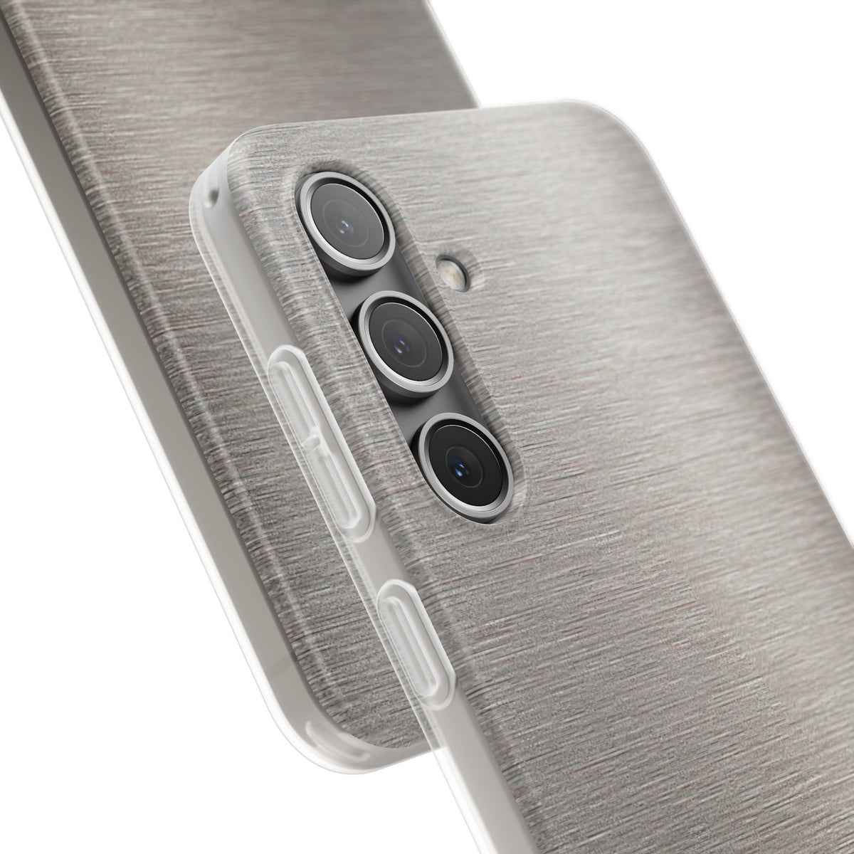 Brushed Silver Alloy · Lite Phone Case for Samsung · Silver