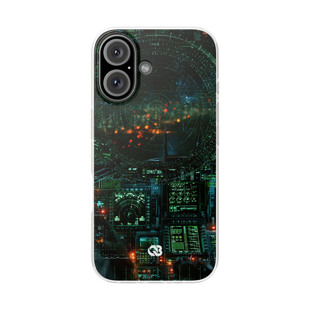 Tactical Avionics HUD · Lite Phone Case for iPhone ·  Green
