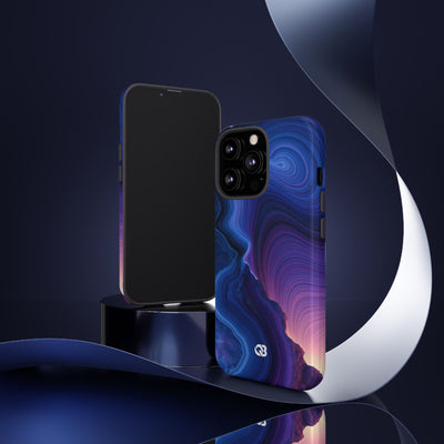 Radiant Strata · Tough Phone Case for iPhone · Blue