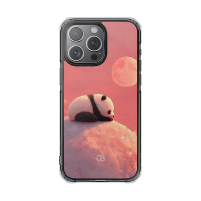Rose Moon Panda · Impact Coque de téléphone pour iPhone · Magsafe