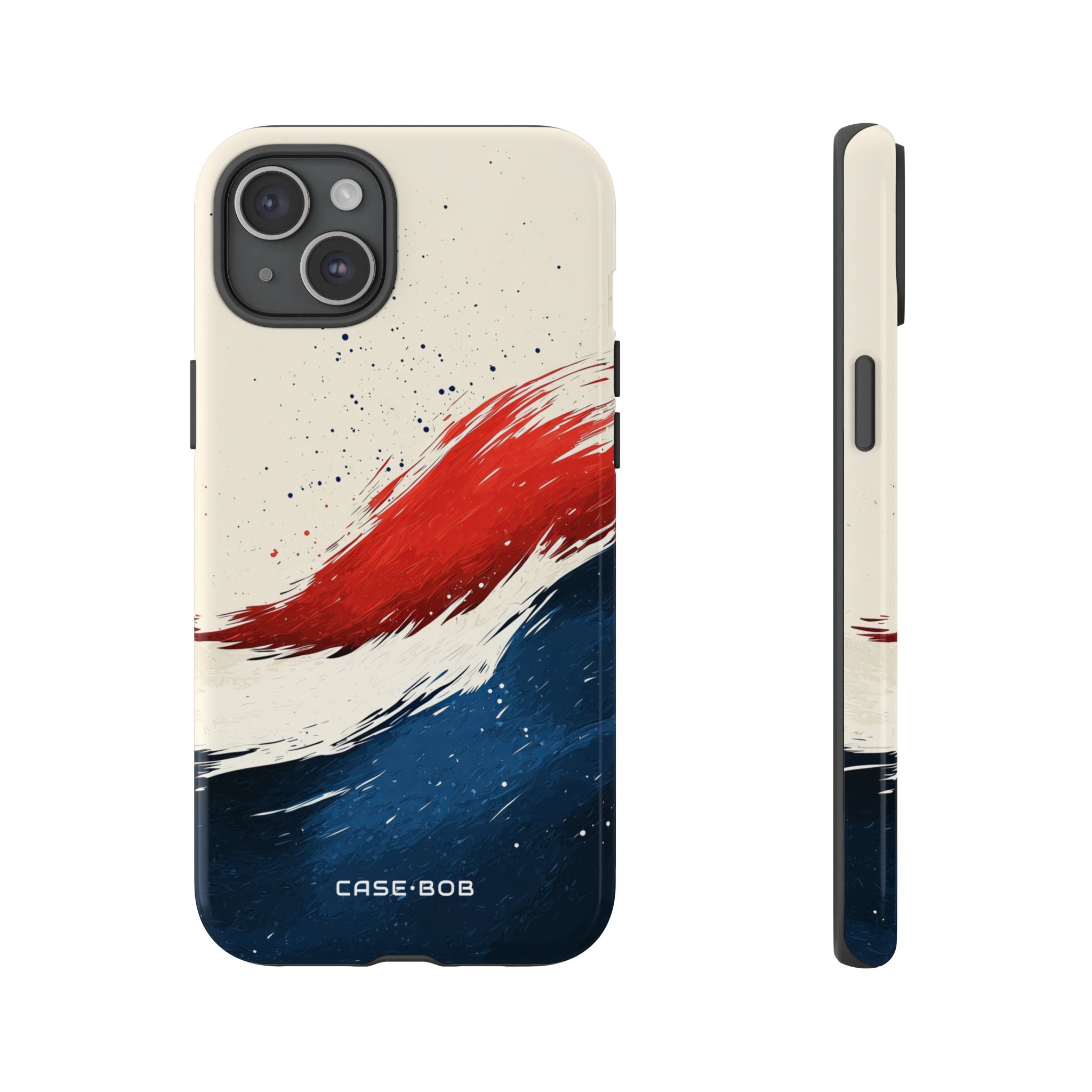 Red Surge iPhone 15 Plus Case - Tough