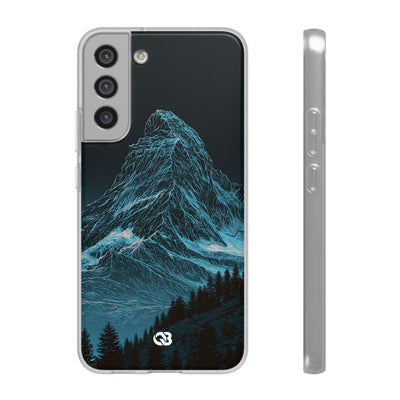 Glacial Alpine Peak · Lite Phone Case for Samsung · Blue