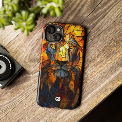 Amber Glass Lion · Tough Phone Case for iPhone