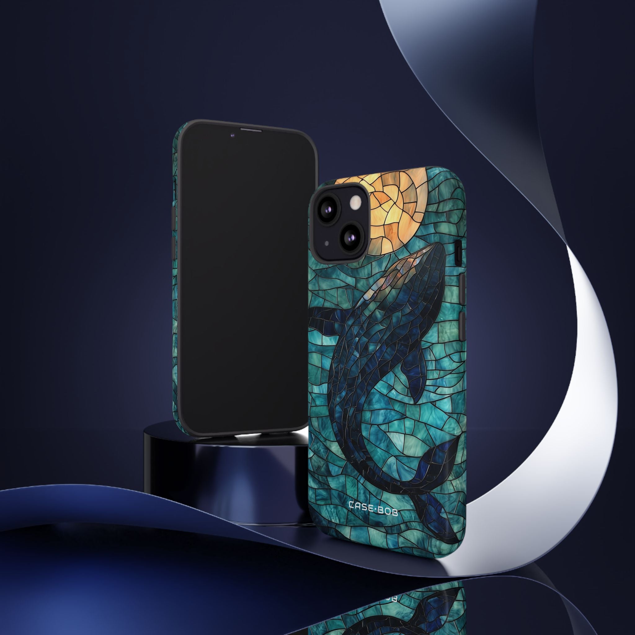 Celestial Whale iPhone 13 Case - Tough