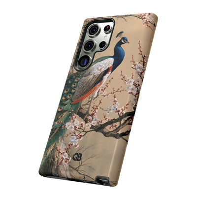 Imperial Peacock Blossom · Tough Phone Case for Samsung · Beige