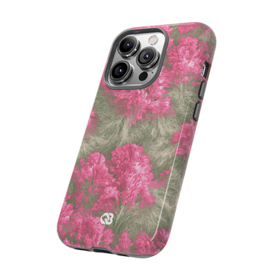 Digital Blossom · Tough Phone Case for iPhone · Pink
