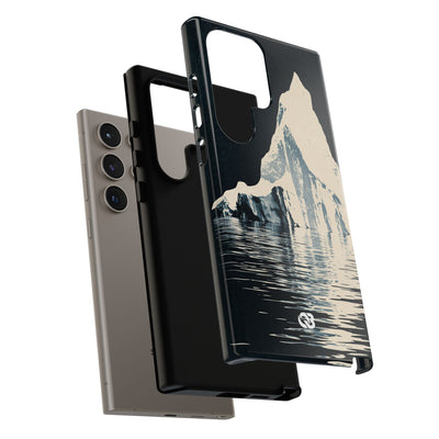 Blue Tough Phone Case for Samsung - Frozen Navy Monolith