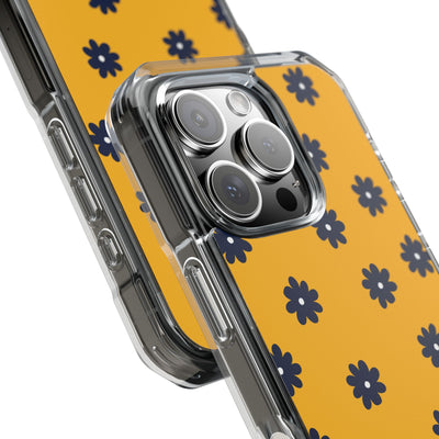Navy Daisy Mustard · Impact Phone Case for iPhone · Magsafe