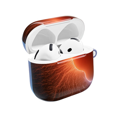 Thermal Aura Pulse · Hard Case for AirPods & AirPods Pro · Blue