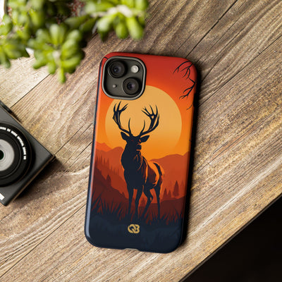 Amber Ridge Stag · Tough Custodia per iPhone