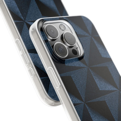 Faceted Slate · Lite Phone Case for iPhone ·  Blue