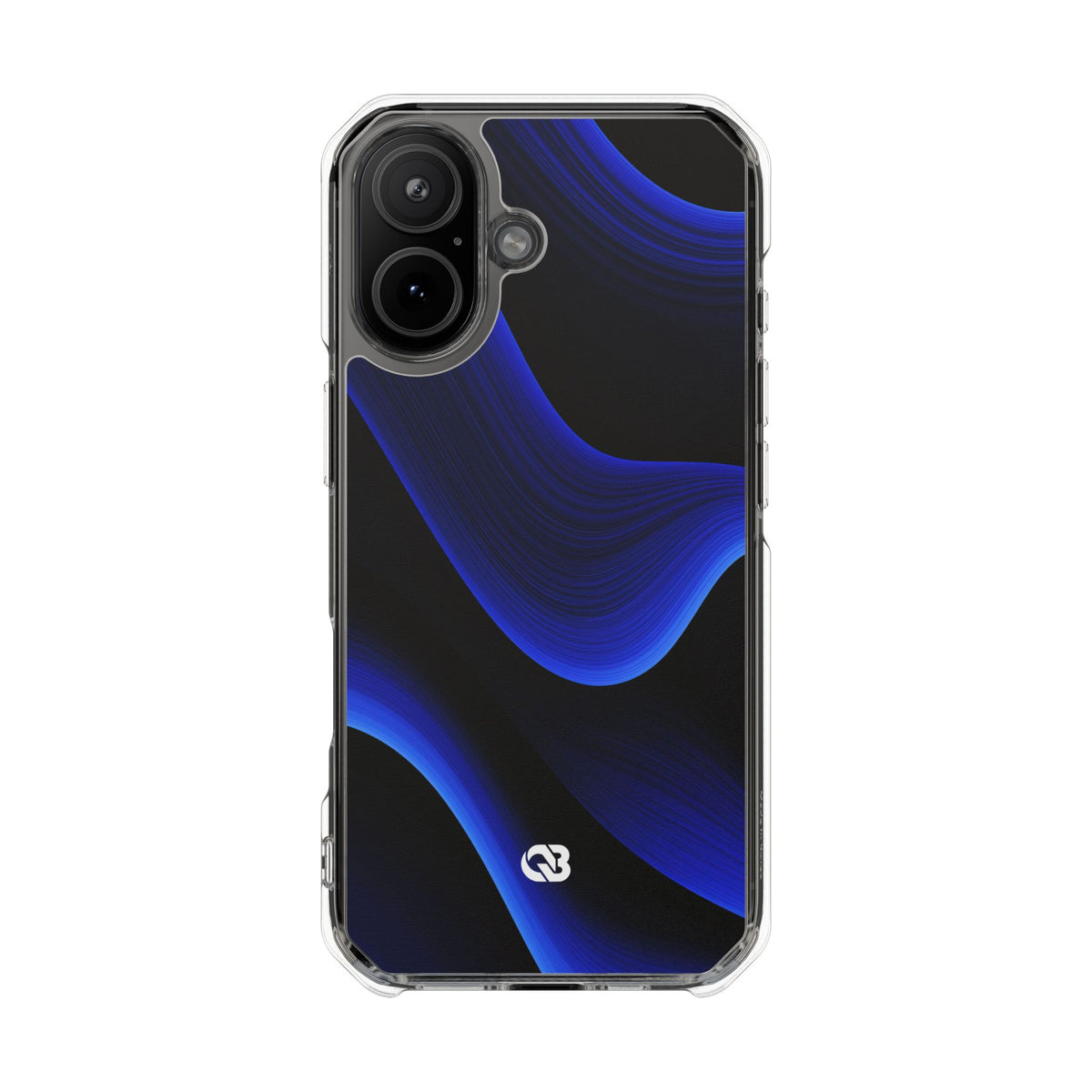 Cobalt Horizon · Clear Impact Magnetic Phone Case for iPhone ·  Blue