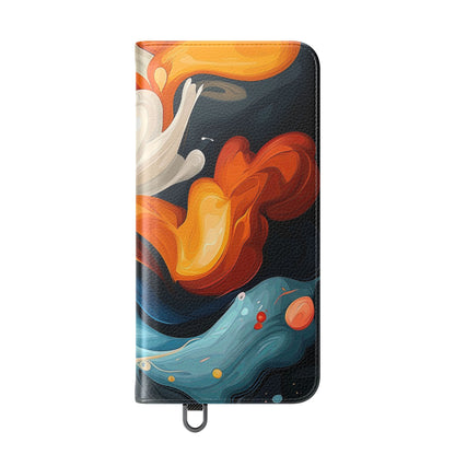 Tulispyörre - Samsung S25+ Case - Lompakko