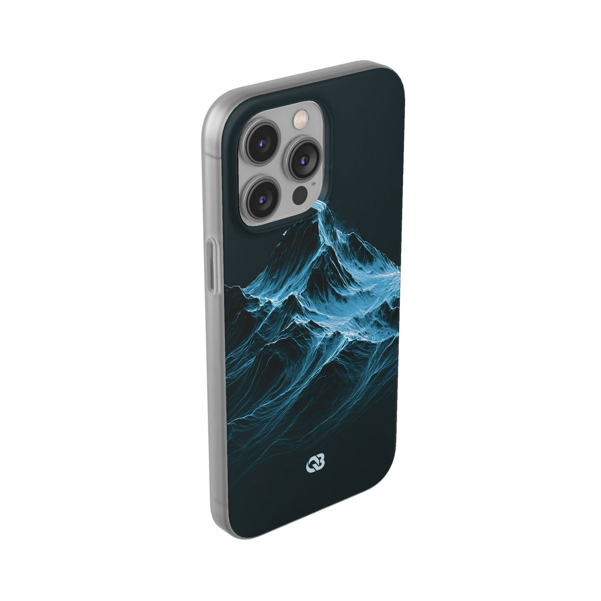 Nordic Frost Peak · Lite Phone Case for iPhone ·  Blue