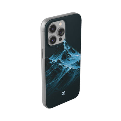 Nordic Frost Peak · Lite Phone Case for iPhone ·  Blue