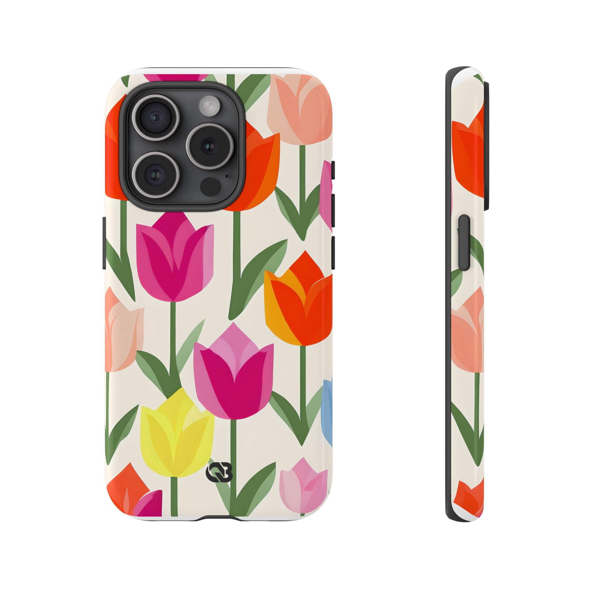 Vibrant Petal Grid · Tough Fundas para teléfono para iPhone