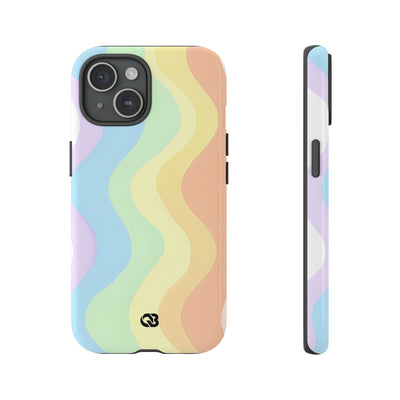 Pastel Ripple Flow · Tough Case na iPhone