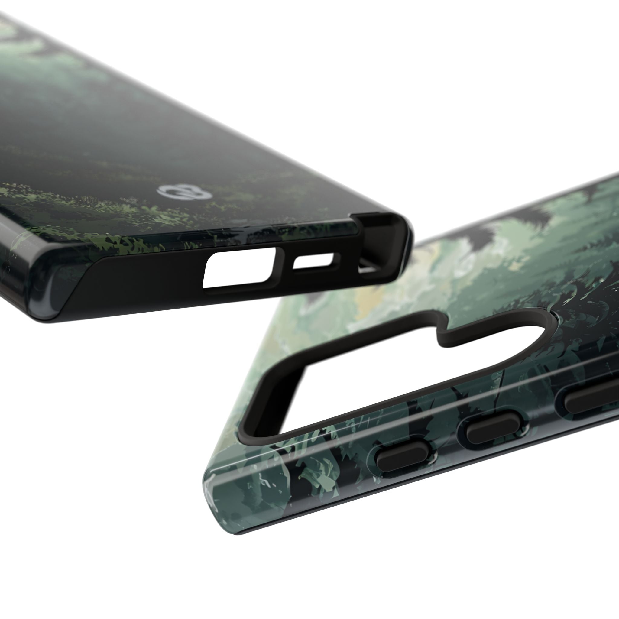 Misty Pine Shadow · Tough Handyhülle für Samsung