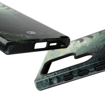 Misty Pine Shadow · Tough Handyhülle für Samsung