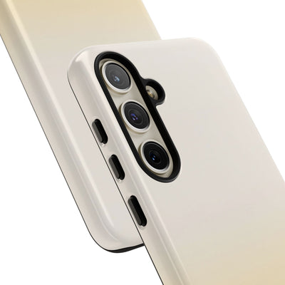 Yellow Tough Phone Case for Samsung - Bleached Citron Haze