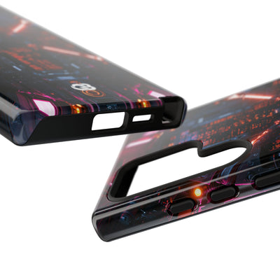 Cybernetic Reactor Core · Tough Phone Case for Samsung · Black