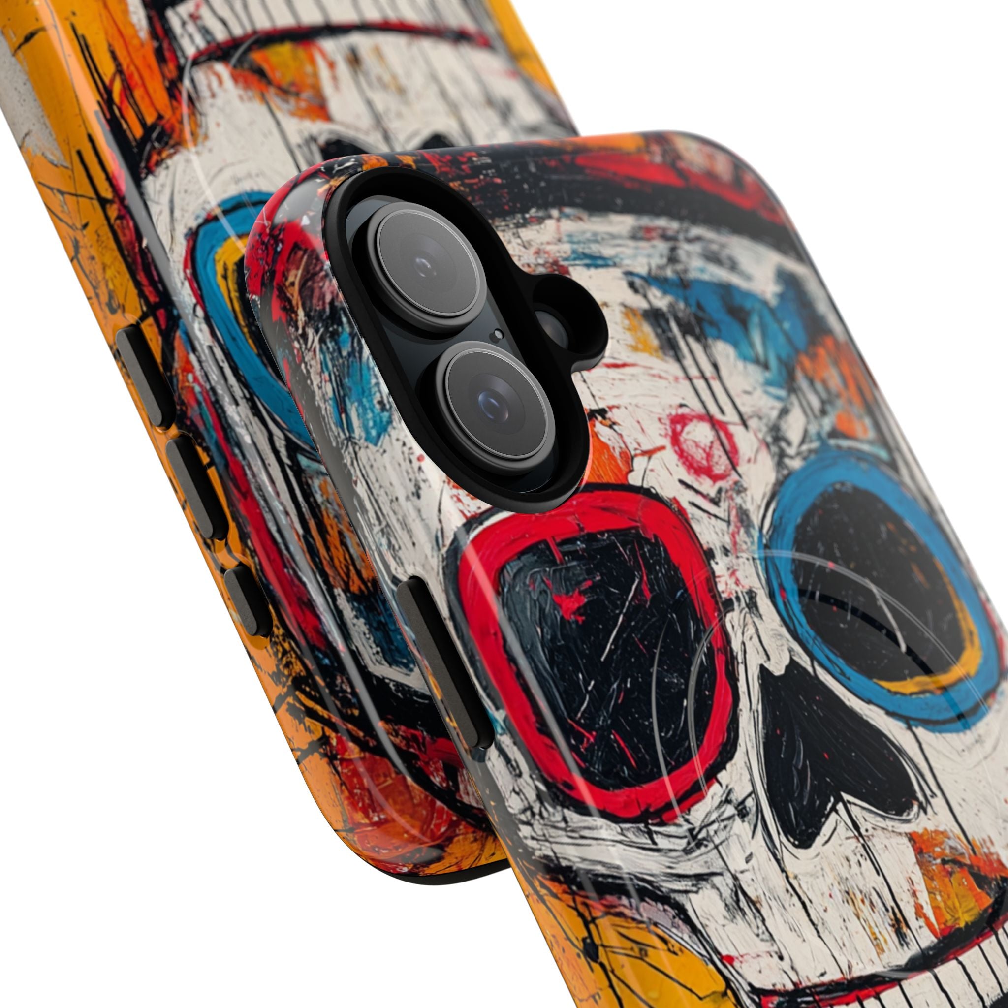 Vivid Graffiti Skull · Tough+ Handyhülle für iPhone · Magsafe