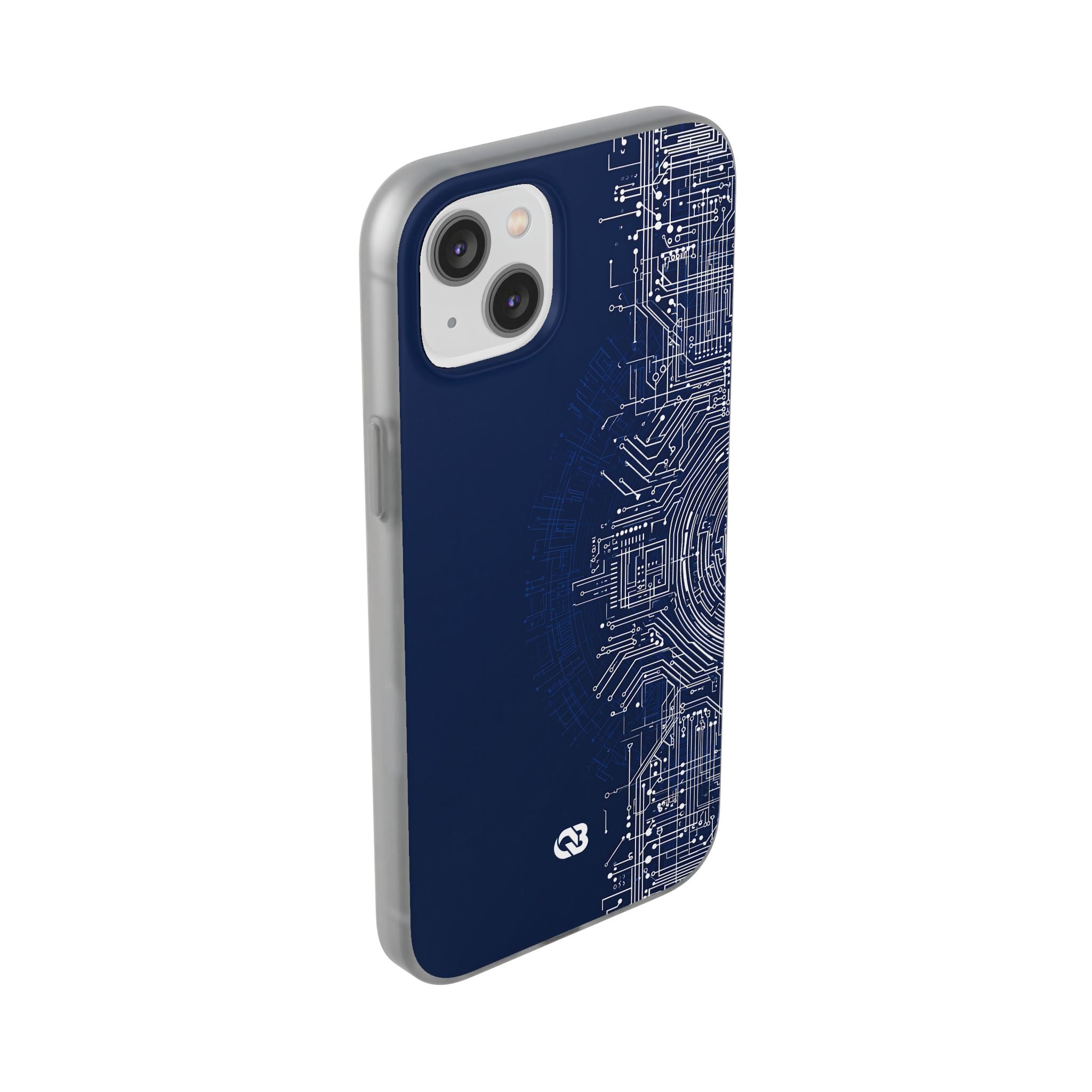 Blue Lite Phone Case for iPhone - Cobalt Circuit Logic