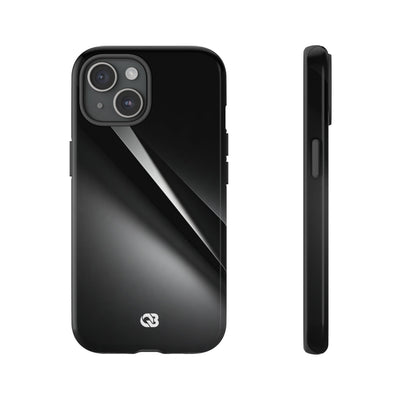 Obsidian Ridge · Tough Phone Case for iPhone · Black