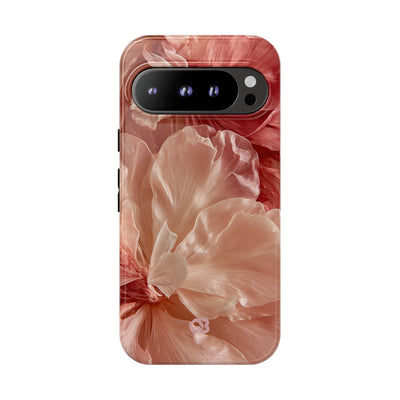 Blush Silk Bloom · Tough Phone Case for Pixel ·  Pink