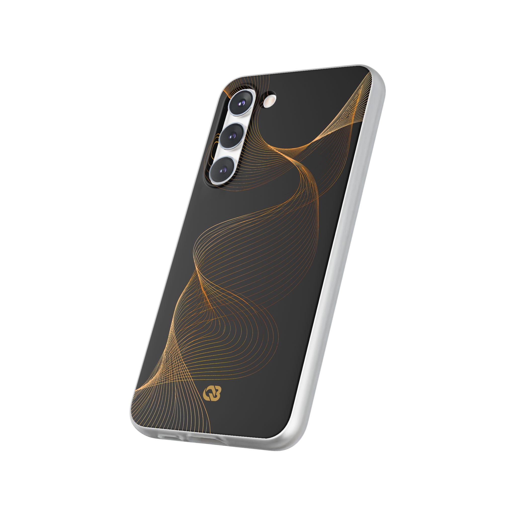 Gold Lite Phone Case for Samsung - Burnished Bronze Helix