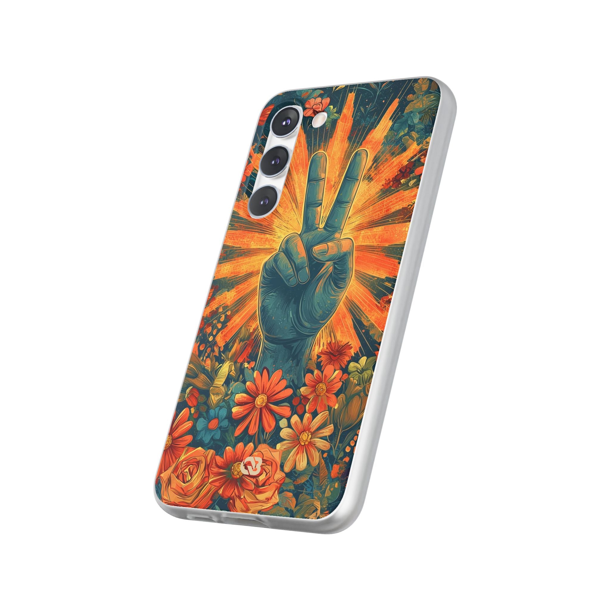 Radiant Peace Bloom · Soft Phone Case for Samsung