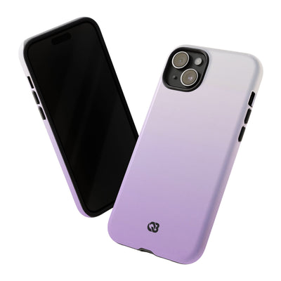 Purple Tough Phone Case for iPhone - Frosted Lavender Fade