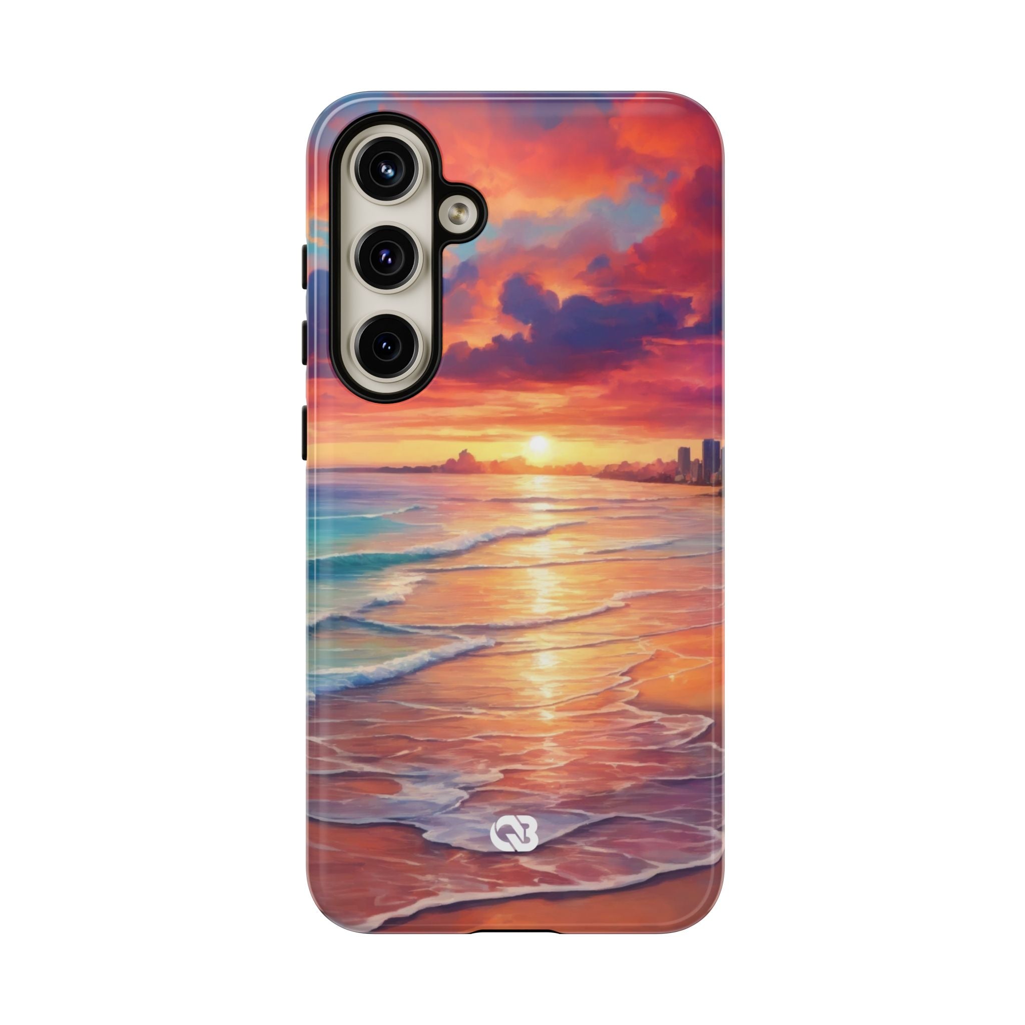 Crimson Shore Horizon · Tough Phone Case for Samsung