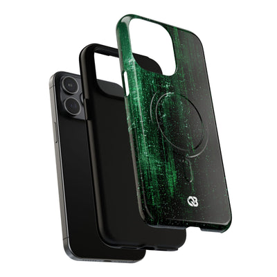 Emerald Void · Tough 2.0 Magnetic Phone Case for iPhone · Green