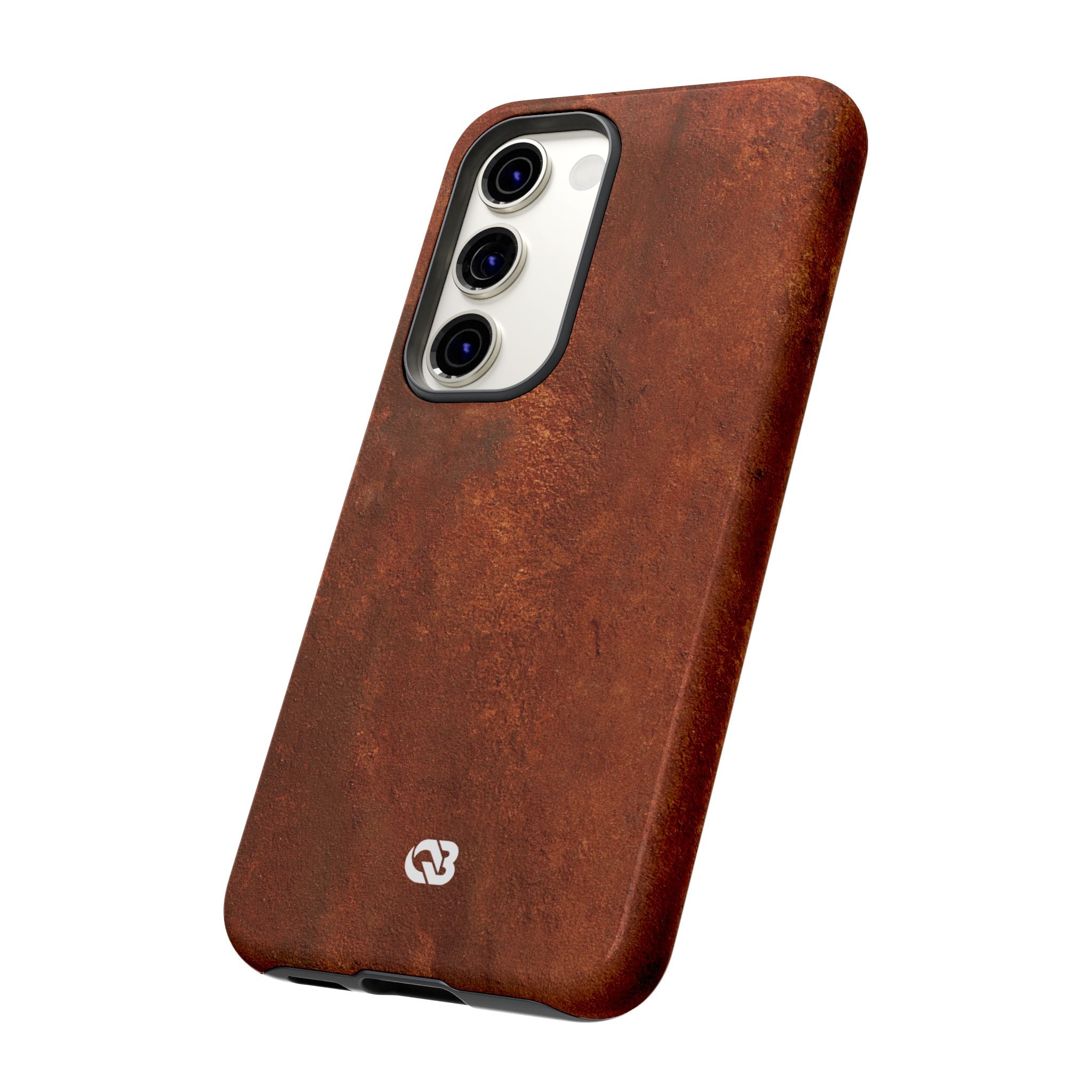 Orange Tough Phone Case for Samsung - Oxidized Iron Crust