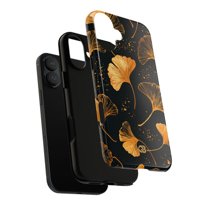 Gilded Ginkgo · Tough Phone Case for iPhone · Gold