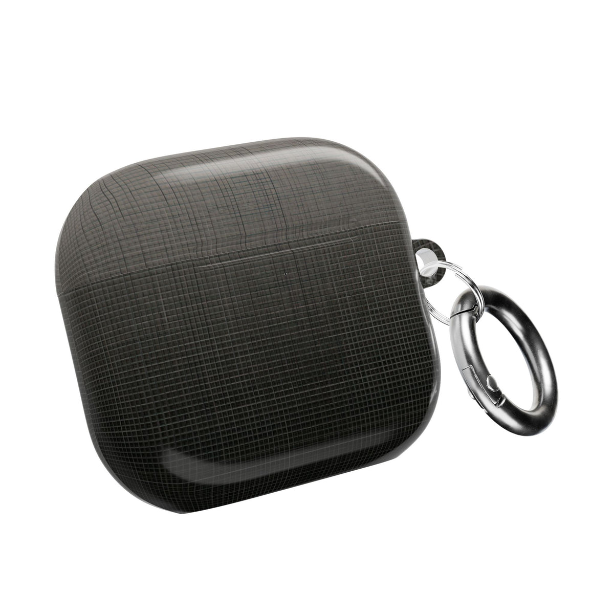 Monochrome Metric Grid · Hard Case for AirPods & AirPods Pro · Black