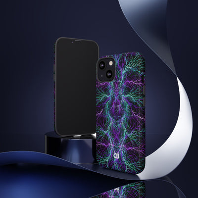 Electric Plasma Arbor · Tough Phone Case for iPhone · Purple