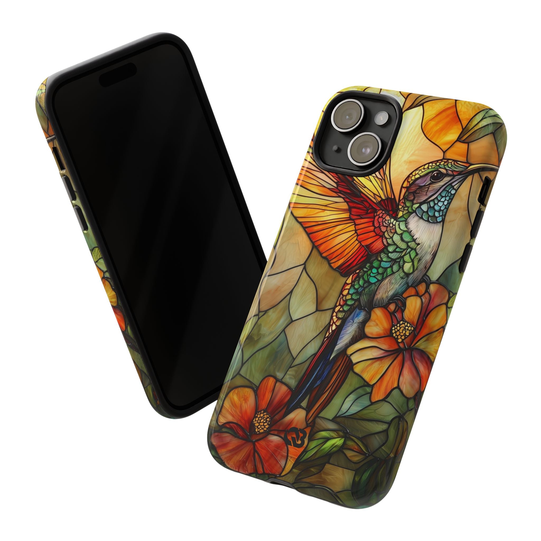 Amber Glass Hummingbird · Tough Phone Case for iPhone