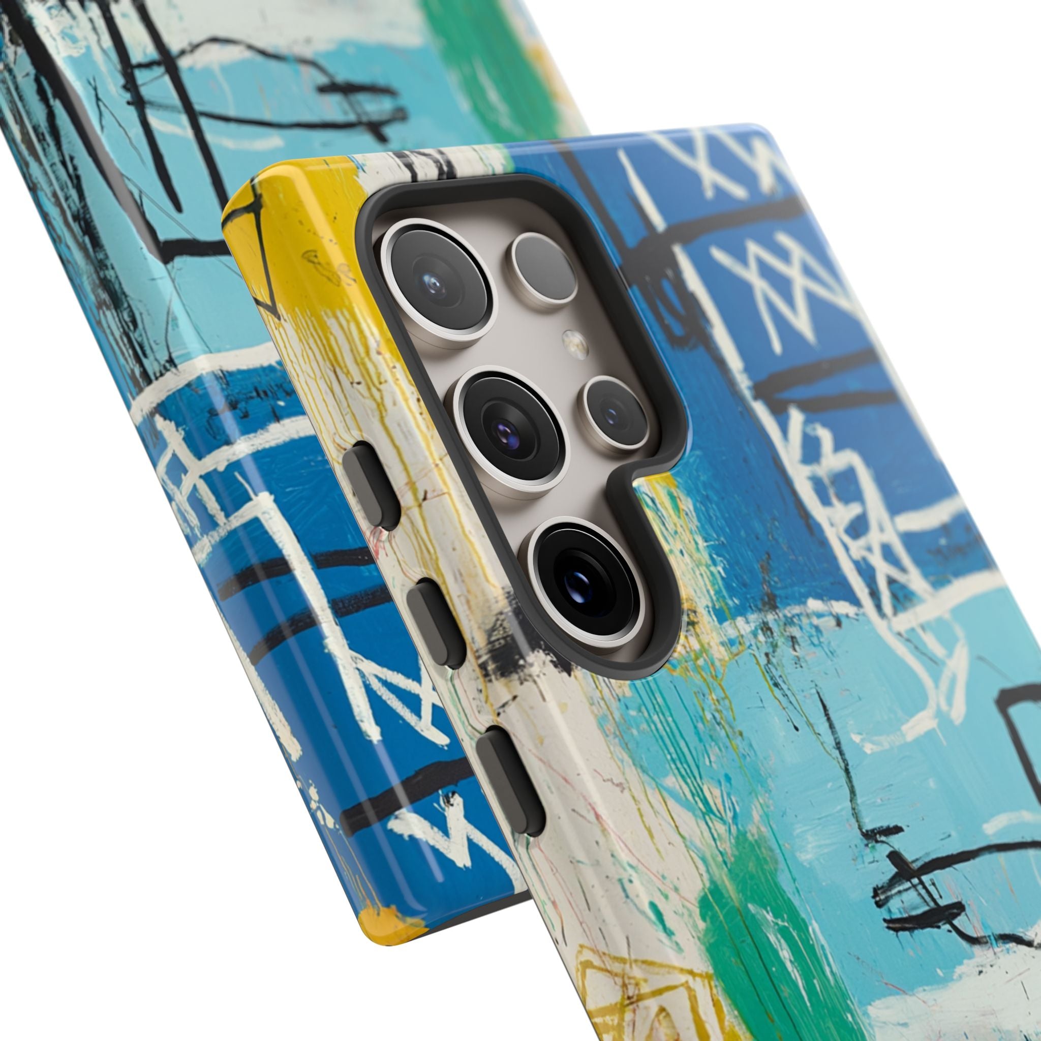 Azure Urban Scribble · Tough Phone Case for Samsung