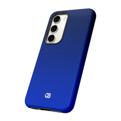 Blue Tough Phone Case for Samsung - Cobalt Depth Shift