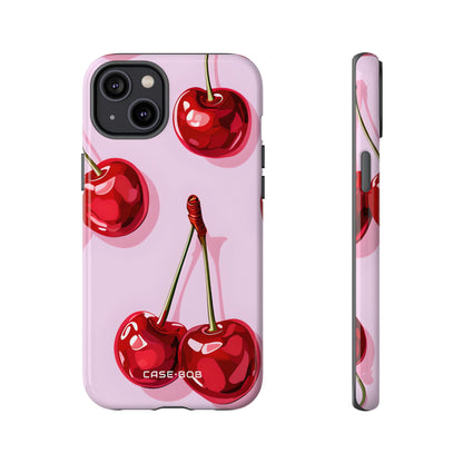 Glossy Cherry Burst iPhone 14 Plus Case - Tough - CASE•BOB