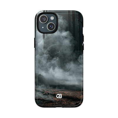 Shadowed Pine Mist · Tough 2.0 Magnetic Phone Case for iPhone · Black