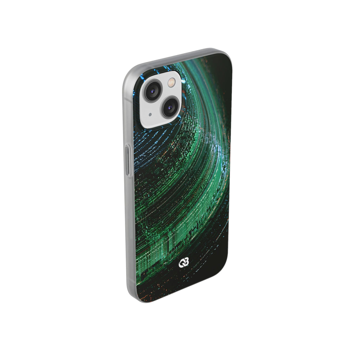 Orbital Data Stream · Lite Phone Case for iPhone ·  Green