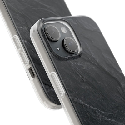 Black Lite Phone Case for iPhone - Midnight Slate Ridge