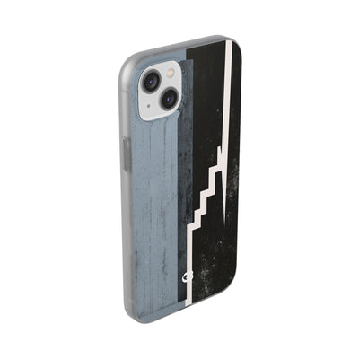 Grey Lite Phone Case for iPhone - Industrial Concrete Void