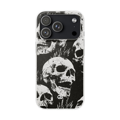 Punk Skull Riot · Lite Phone Case for iPhone ·  Black