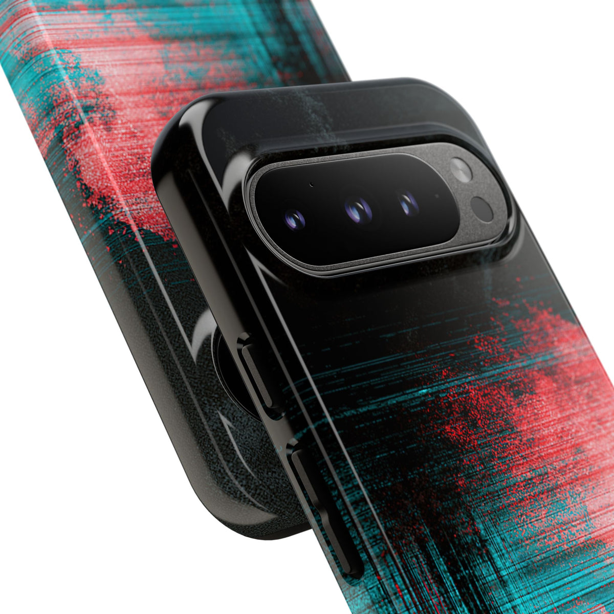 Digital Signal Drift · Tough Phone Case for Pixel ·  Black